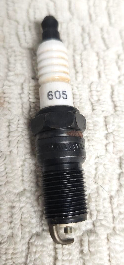 Autolite 605 Copper Resistor Spark Plug Pack of 2