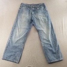 Wrangler Jeans Men's Size Blue Dark Wash Regular See Measurments
