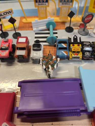 Vintage Micro Machines City Service Center Playset Carrying Case 1987 LOT BUNDLE - Picture 8 of 22