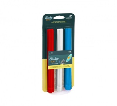 3Doodler Start+ Filament  75 | rot, weiß, blau |