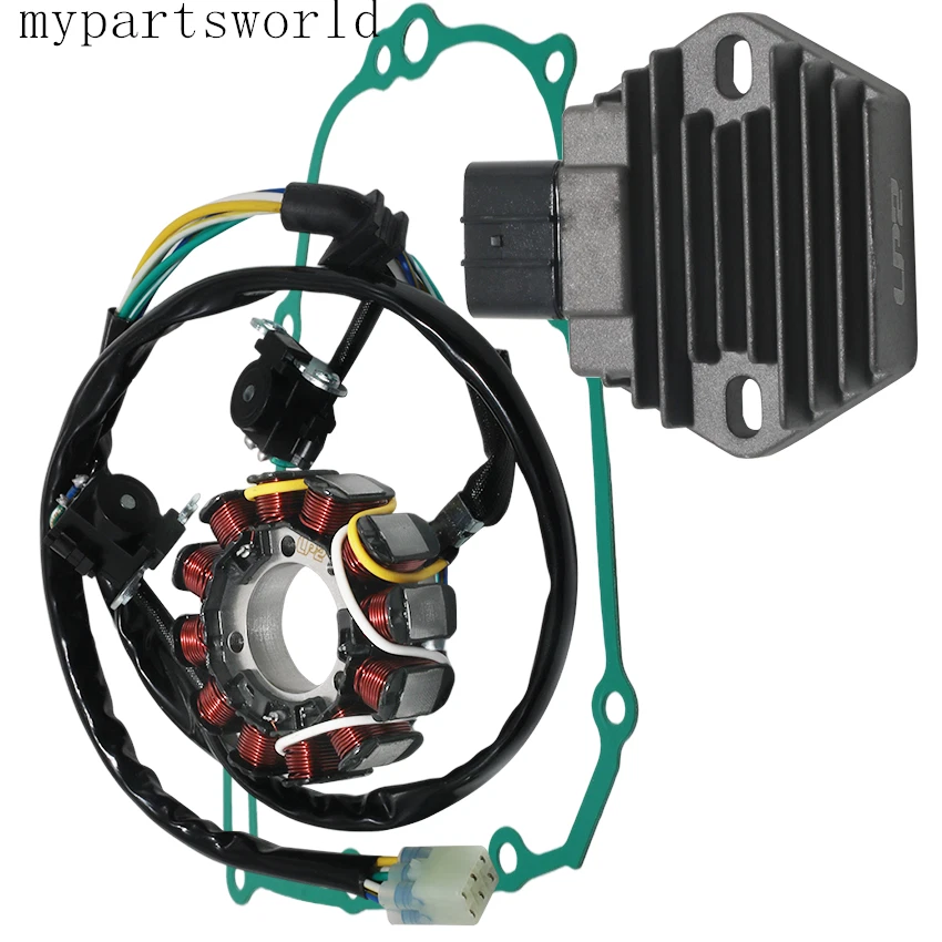 Rectificador y junta reguladora de estator para Honda 31120-MEN-A31 CRF450 CRF450R 2009 Foto 4 de 4