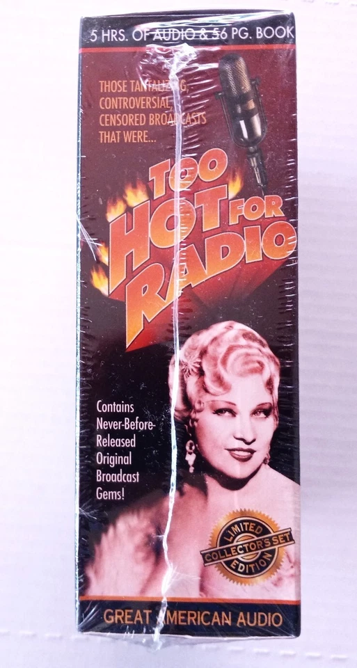 TOO HOT FOR RADIO - 5 CASSETTES - "BRAND NEW SEALED" - 56 PAGE BOOKLET - Image 3 of 3
