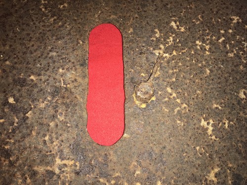 WW1 German Sniper’s Shield, Steel Plate & Turned Sides. Battle Damage/Excavated - Picture 2 of 10