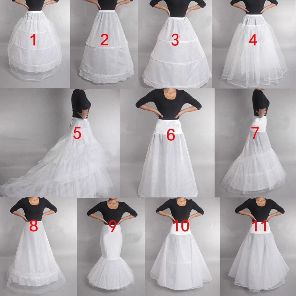 Prom Dress Bridal Slip Hoop Skirt Wedding Petticoat Underskirt  CrinolineUmbrella