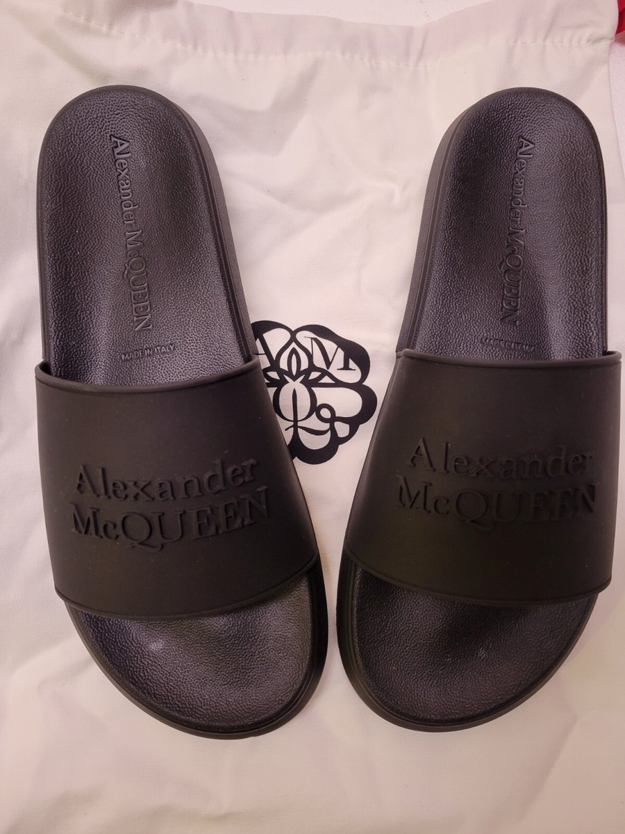 サンダル alexander mcqueen Alexander McQueen Sandals Black Alexander Mcqueen Buckle-strap Sandals In Black | ModeSens