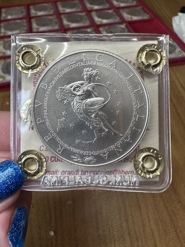 RÉPUBLIQUE ITALIENNE 10 EURO PRÉSIDENCE U.E. 2003 Scellée FDC - Photo 3/3