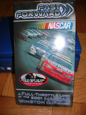 Fast Forward Nascar Winston Cup 2001 Year In Review Vhs Tape 617591 Sealed