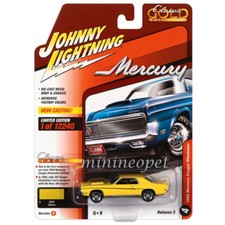 Johnny Lightning 1969 Mercury Cougar Elimiator 164 Yellow Jlcg029 Jlsp246 B Johnny Lightning 1969 Mercury Cougar Elimiator 164 Yellow Jlcg029 Jlsp246 B