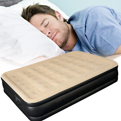 inflatable double guest bed