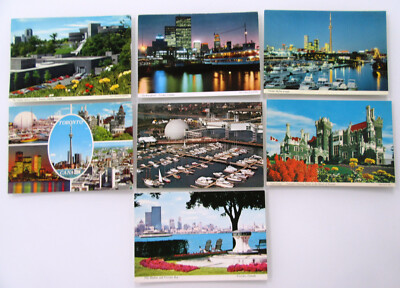 KANADA Postkarten Lot 7 x TORONTO Ontario Canada Postcards Nord-Amerika Karten