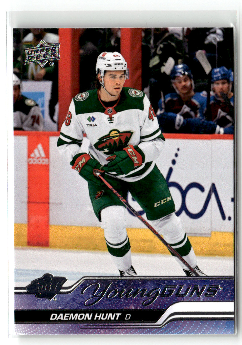 2023-24 Upper Deck #494 - Daemon Hunt - Young Guns