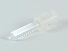 Lumenis IPL Laser Quantum Nd YAG Handpiece 1cm x 6cm Round Crystal Tip w/Base