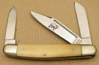 Vintage PARKER FROST Seki Japan Made BRAHMA Three Blade Stock
