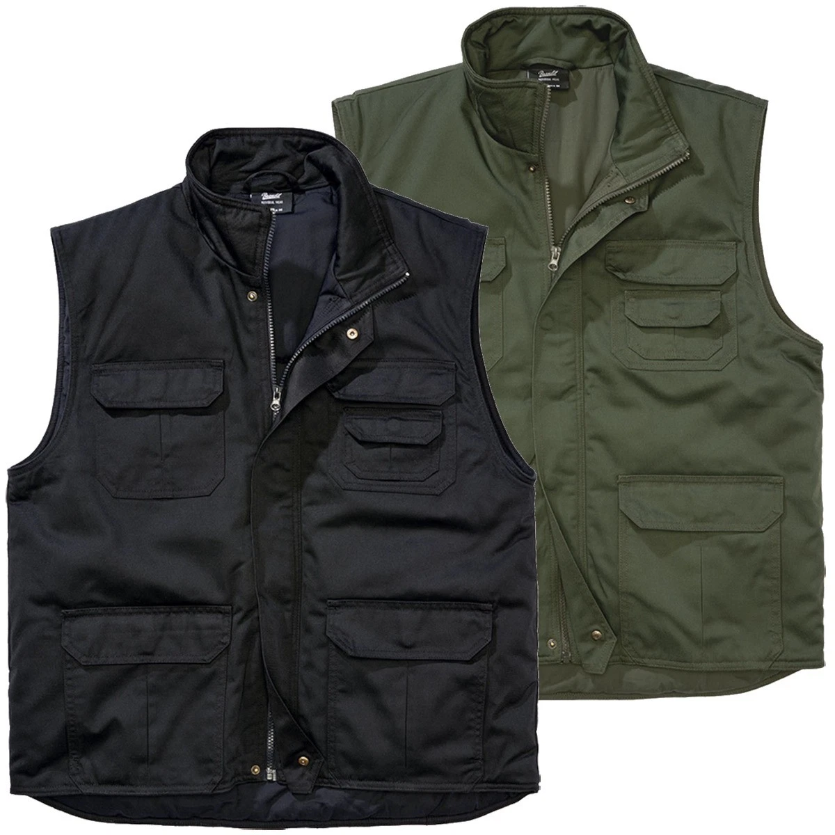 Kuiazelit Herren-Angelweste, Mehrere Taschen, Utility, Outdoor, Safari, Jagd, Wandern, Fotografie, Weste, Tiefer V-Ausschnitt, Atmungsaktiv, ärmellos, Pflegeleicht, Arbeitsjacke, Leicht, ärmellos