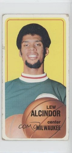 1970-71 Topps Kareem Abdul-Jabbar Lew Alcindor #75 HOF