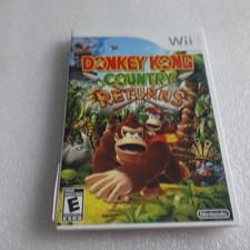 Donkey Kong Country Returns Nintendo Wii CASE ONLY - NO GAME INCLUDED