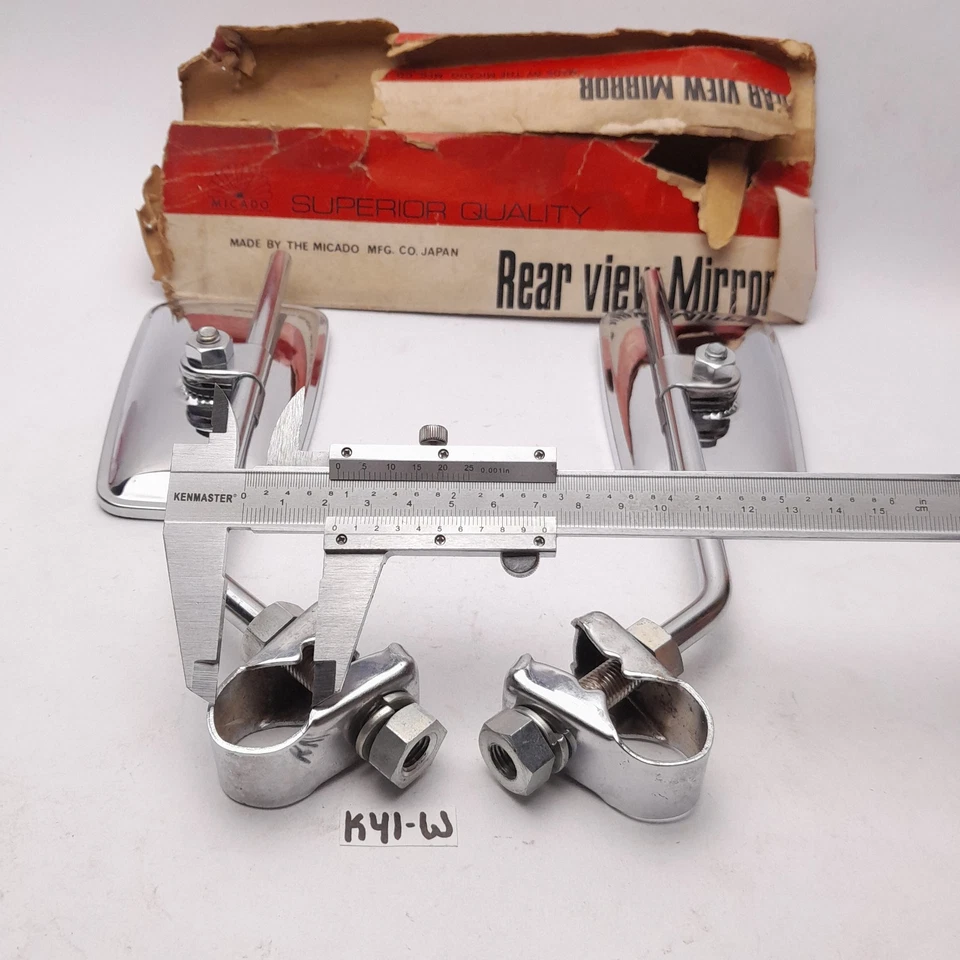 Espejo retrovisor MayFit Yamaha HS2 YLCM L2 YL2 F5 FS1 YG5 YB100 YB125 AS2 YAS1 nuevo #1 Foto 4 de 4