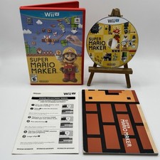 Super Mario Maker (Nintendo Wii) w/Book Tested Working Free Shipping
