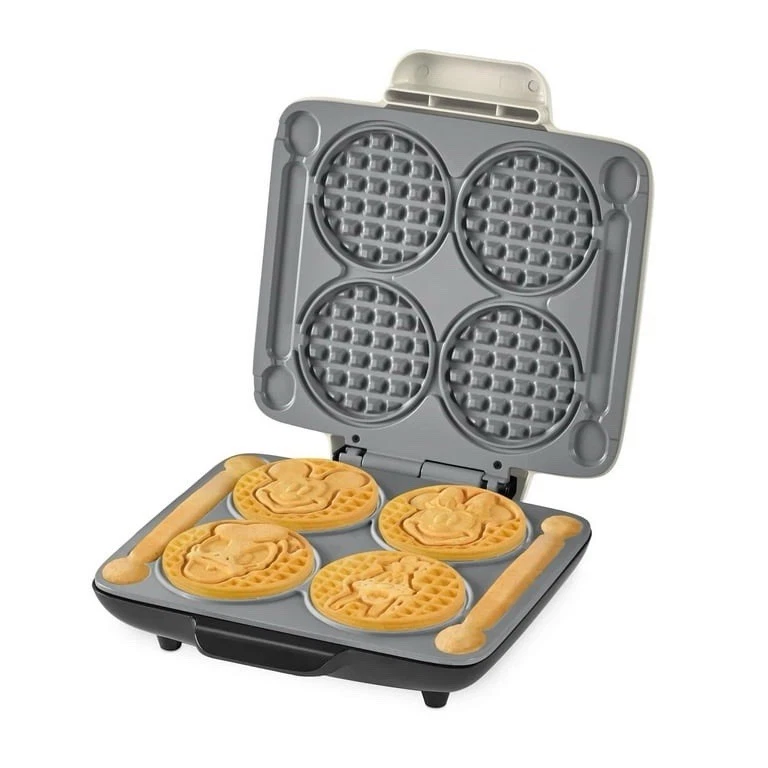 Dash Disney Mickey & Friends Waffle Maker, No-Drip, Ceramic Nonstick - OPEN BOX