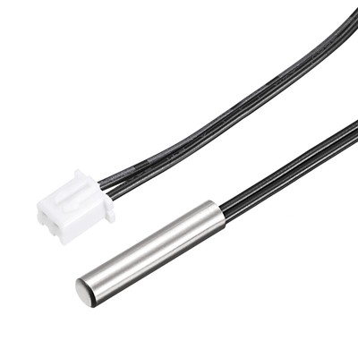 2Pack 78.7'' 10K NTC Thermistor Probe Extruder Filament Sensitive Temp Sensor
