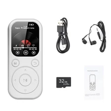 Multifunction 32GB MP4 Player Bluetooth 5.4 Video Playback FM Radio Recorder