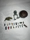 Lot 21 early Vtg Star Wars Micro Action Fleet Figures Darth Vader, Fleet, AT-ST