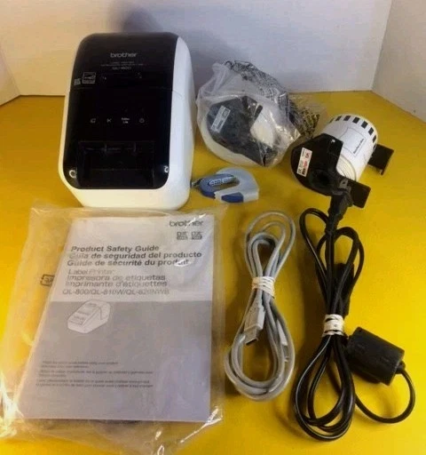 Genuine Brother QL-800 Address Label & Postage Printer Android iPrint - Image 3 of 4