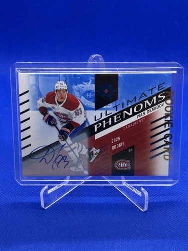 2025-26 Upper Deck Ultimate Ivan Demidov Rookie Ultimate Phenoms Auto UP-ID