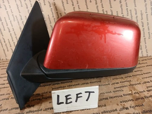2007-2010 Ford Edge Drivers Left Power Mirror Heated Red  OEM