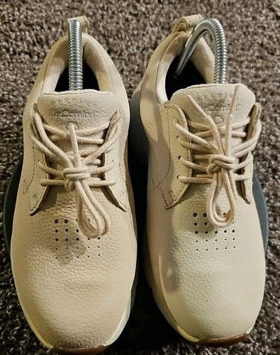 Dr. Comfort Ruth Women's Shoes Sneakers Sz 8 W Beige Leather