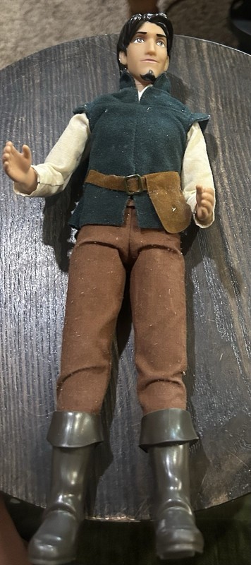 Disney Store Tangled Flynn Rider 12" Doll Action Figure Complete Outfit Prince