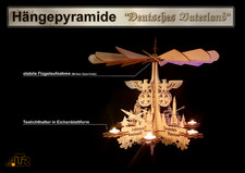 Pyramide/ Hängepyramide -Deutsches Vaterland- Wärmespiel -