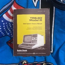 Vintage Original TRS-80 Model III Disk System Owner's Manual Loose Leaf 26-2111
