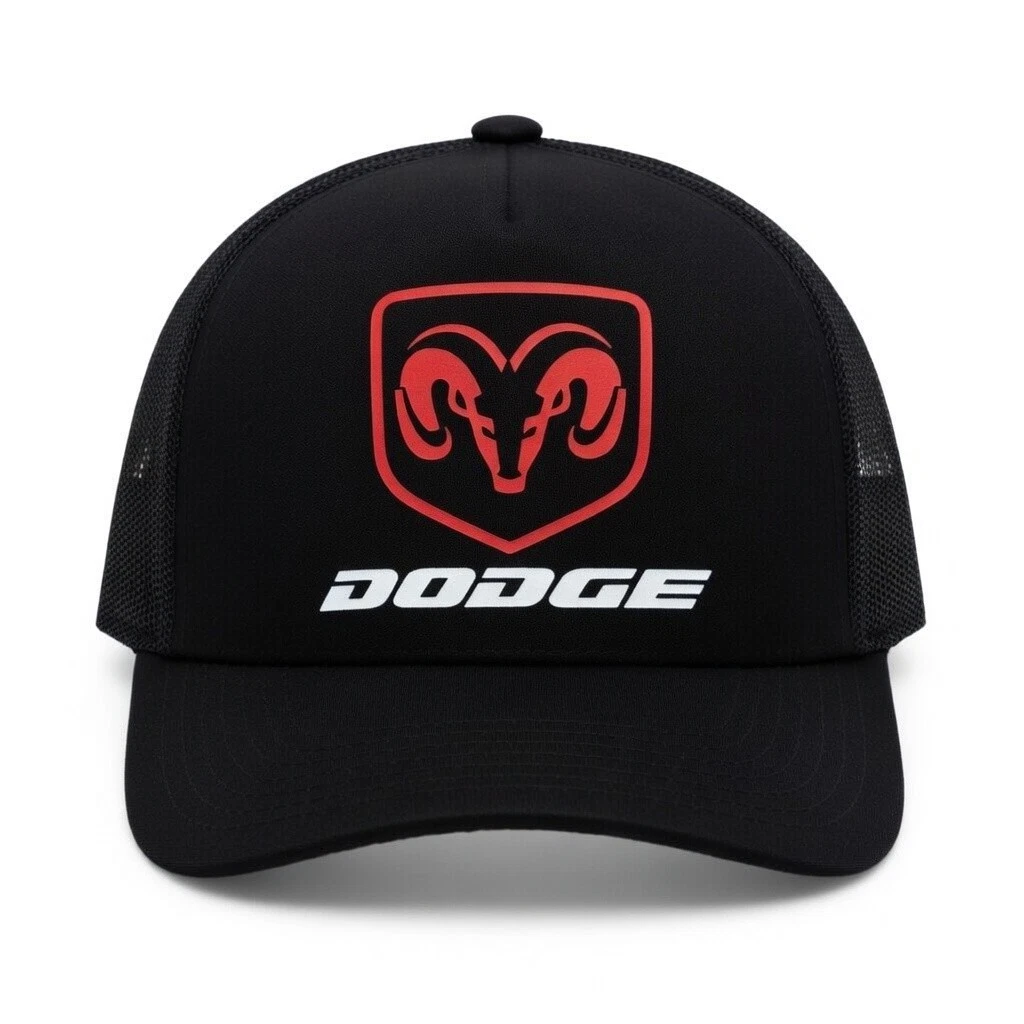 Dodge American Cars logo Snapback Trucker CAP cotton HAT