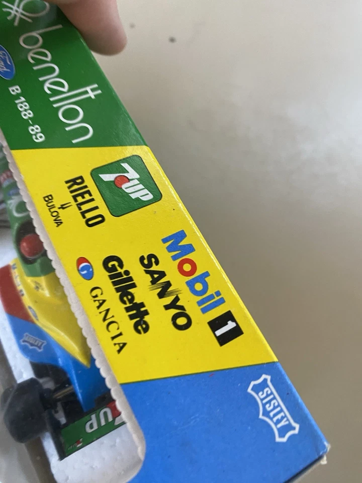 ONYX MODEL Formula 1 030 1/43 20 Benetton Ford B188-89 Emanuele Pirro - Immagine 3 di 4