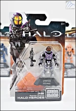 SPARTAN OCEANIC MINI FIGURE DPJ81 HALO HEROES 2 MEGA CONSTRUX BLOKS