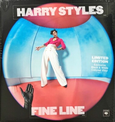 Harry Styles LPレコード2枚セット HARRY STYLES LP x 2 Fine Line COLOURED SPLATTER Vinyl Ltd Gatefold