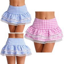 Women's Miniskirt Maid Underskirt Festive Skirts Flirty Skirt Role Play Dress