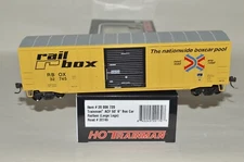 HO scale Atlas Railbox RBOX ACF 50' modern box car train 1980's