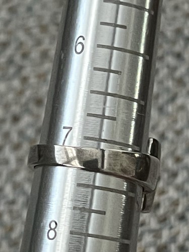 Sterling Silber Ring mit mehrfarbigen Steinen Größe 7,25 - Bild 3 von 5