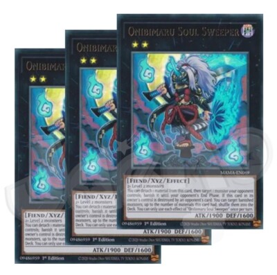 Yugioh - Number 93 Utopia Kaiser x 3 - 1st Edition Ultra Rare NM