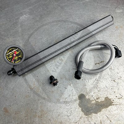AEM Style Fuel Rail Kit for 92-00 Honda Civic D Series 2 Bolt - Stainless Feed