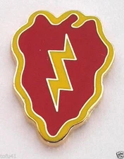 25TH INFANTRY DIVISION (1") US ARMY Hat Pin P14660