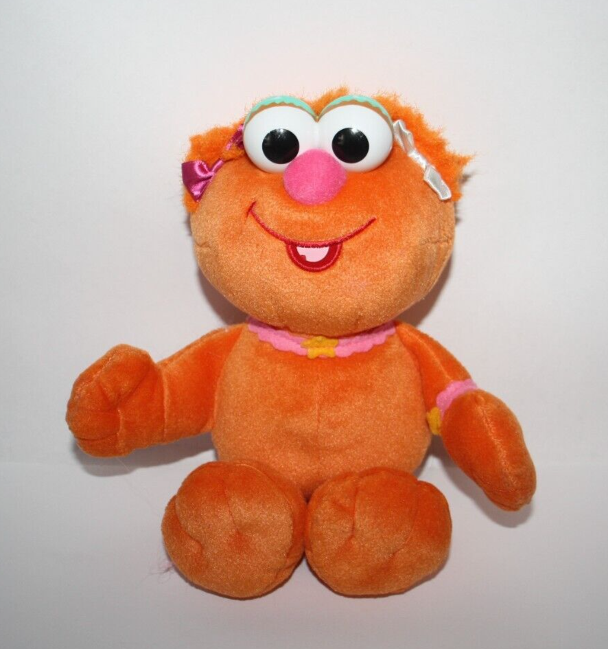 Sesame Street Workshop Zoe Plush Orange Fisher Price 10