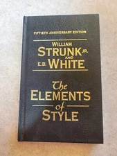 Elements of Style by E. B. White and William Strunk Jr. (1999)