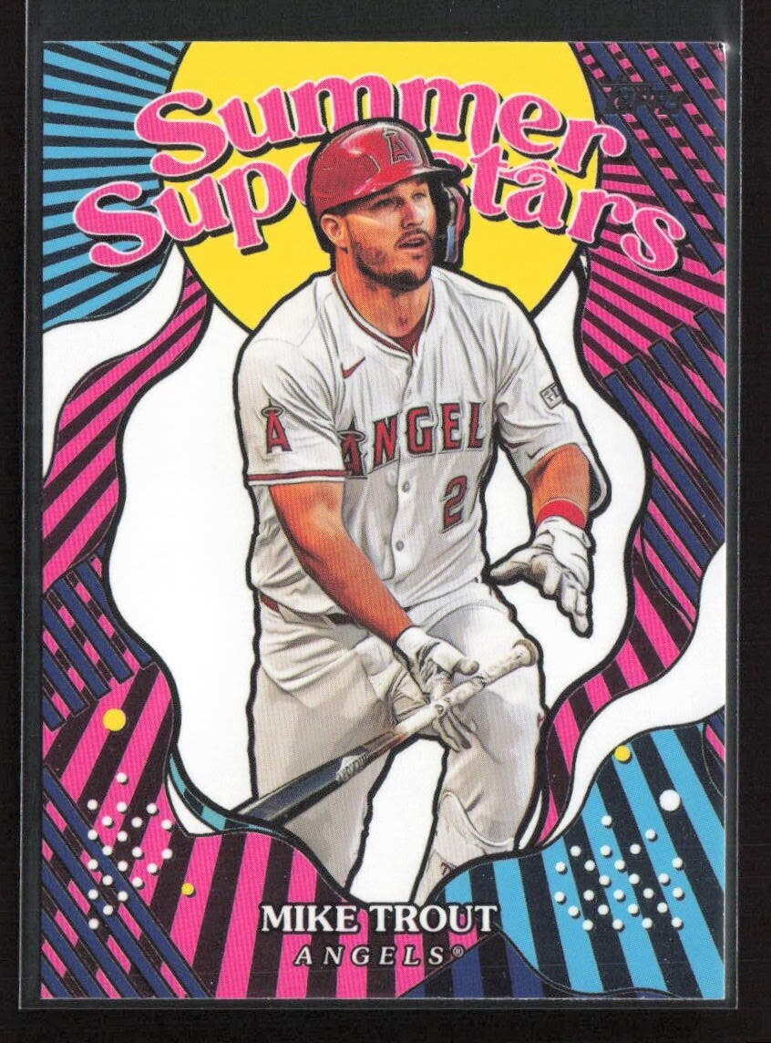 稀少 SSP 2025 Topps Tokyo Series マイク・トラウト 2025 Topps Series 2 Summer Superstars SS-1 Mike Trout – Los