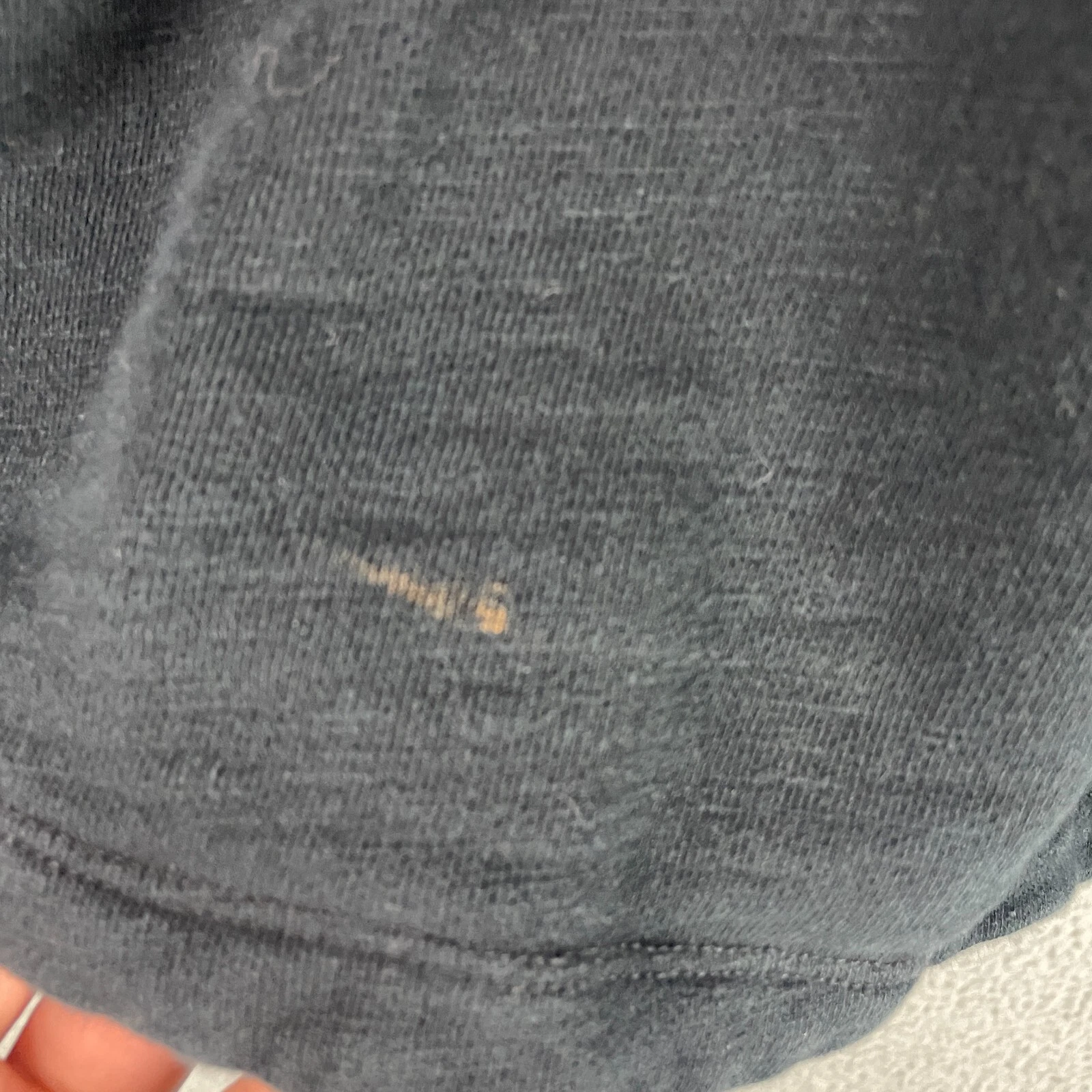 VETEMENTS Felpa con cappuccio SWEATY BETTY Crop donna media M nera pullover coulisse macchia