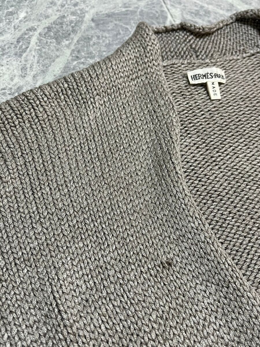 HERMES by Martin Margiela Silk Knit Cardigan SIzeM | eBay HERMES by Martin Margiela Silk Knit Cardigan SIzeM | eBay