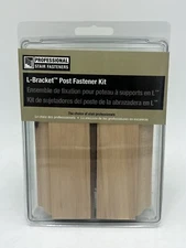 Newel Kit Post Mounting Fastener Kit 3-1/4" Hemlock UBS Zinc Plated Unfinished