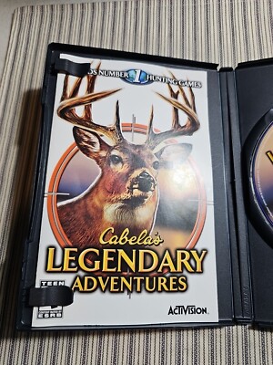 Cabela's Legendary Adventures (PlayStation 2 PS2) w Manual | eBay